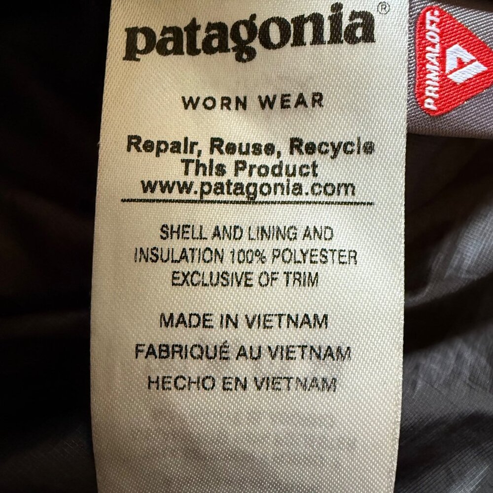 Patagonia Size S Black Nano Lightweight Insulated Quilted Full-Zip Puffer Vest - Picture 8 of 12